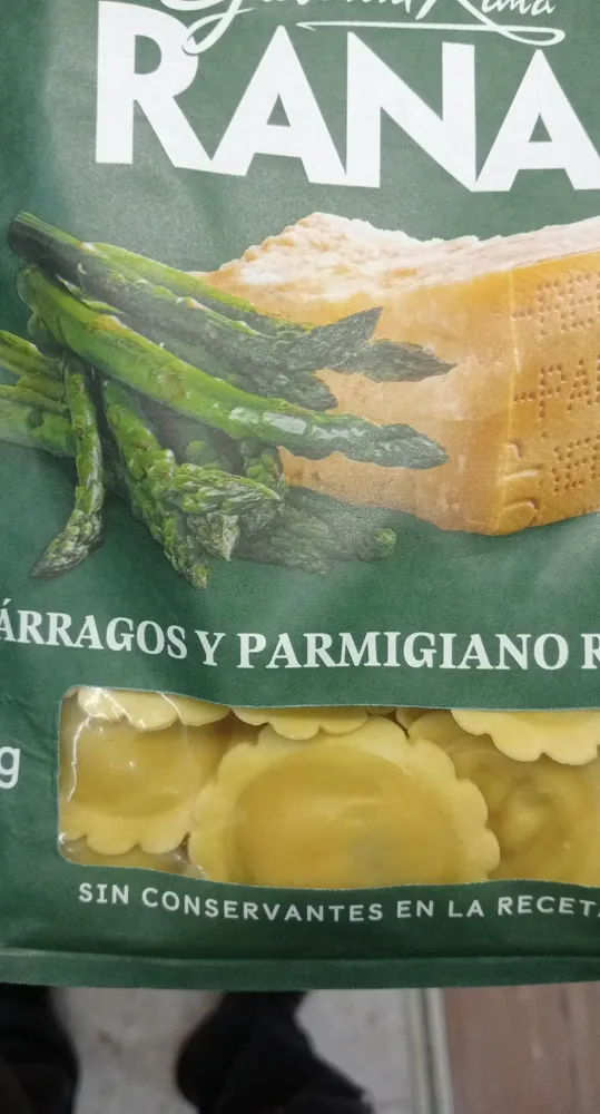 espárragos y parmigiano de la huerta