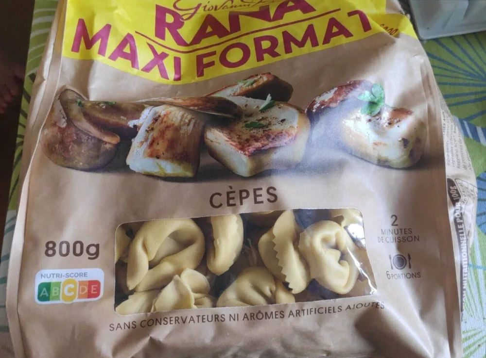 Ravioli Maxi Formati Cèpes