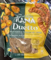 Rana duetto saucisses et pommes de terre