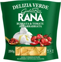 Ravioli Burrata et Tomate All'Arrabbiata