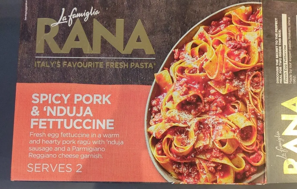 Spicy Pork & Nduja Fettuccine