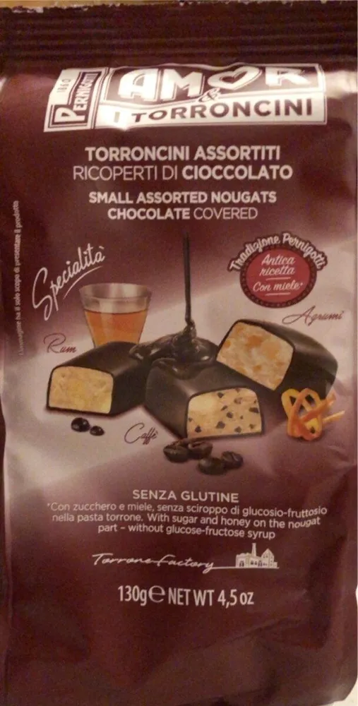 Amor & I Torroncini - Torroncino morbidi ricoperti assortiti
