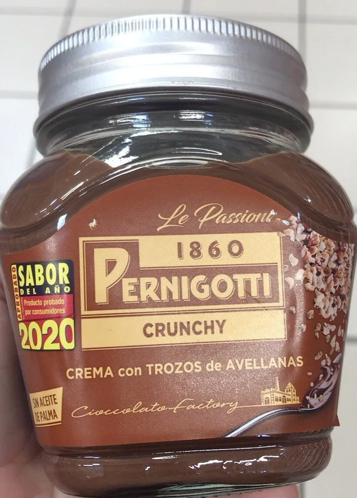 Crunchy Crema con trozos de avellanas