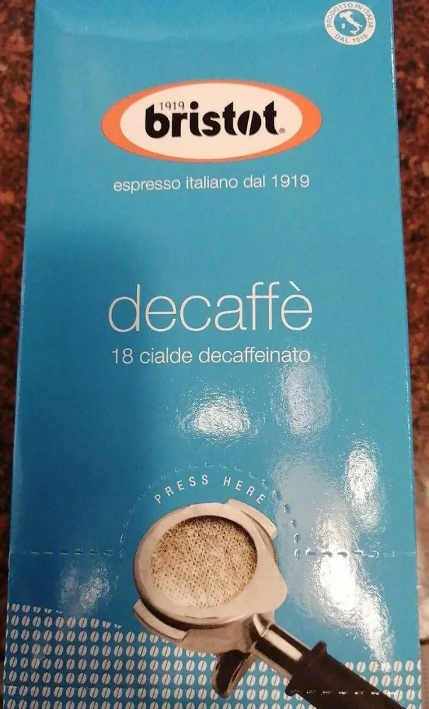 Decaffeinato in cialde