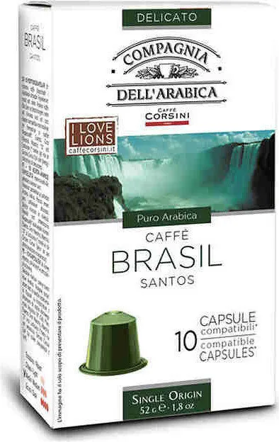 Cã Psules De Cafè Brasil Sants Compagnia Dell'arabica