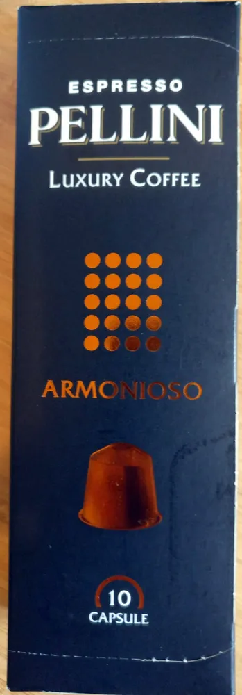 Pellini Armonioso - 10 Kapseln Nespresso Kompatibel