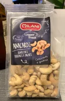 Anacardi sgusciati tostati e salati