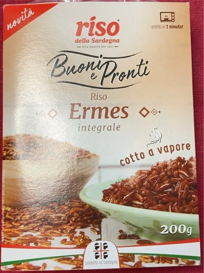 Buoni e pronti- Riso ermes integrale