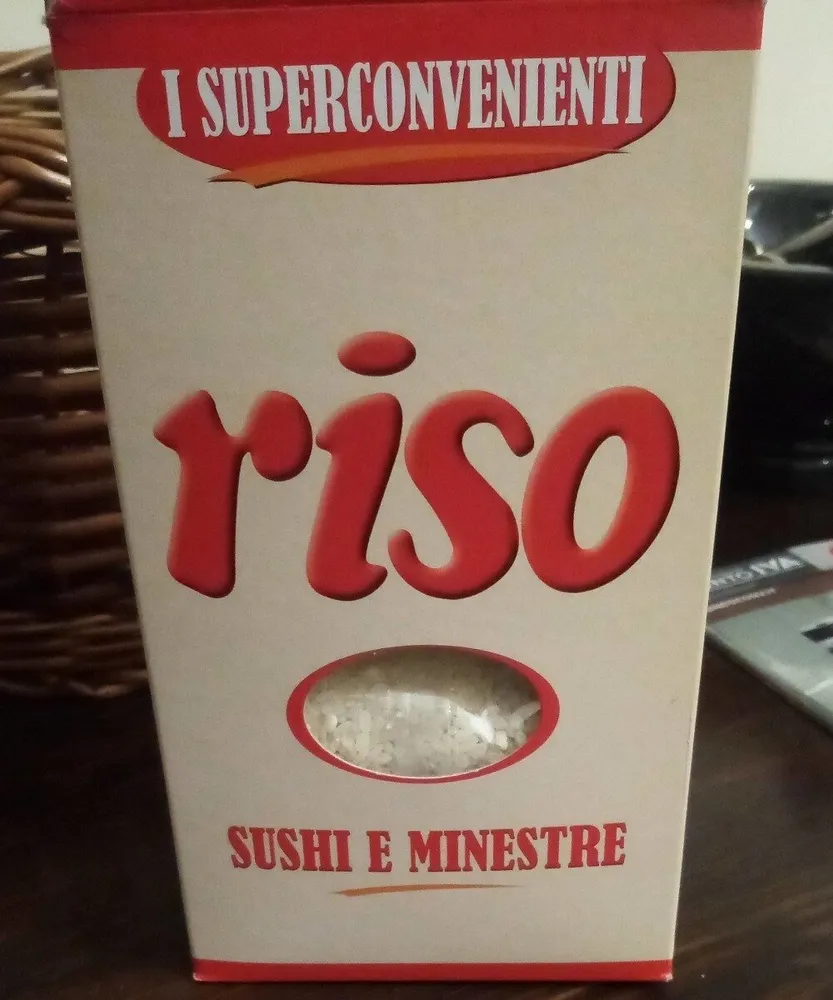 Riso sushi e minestre