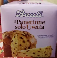 Il  panettone solo uvetta