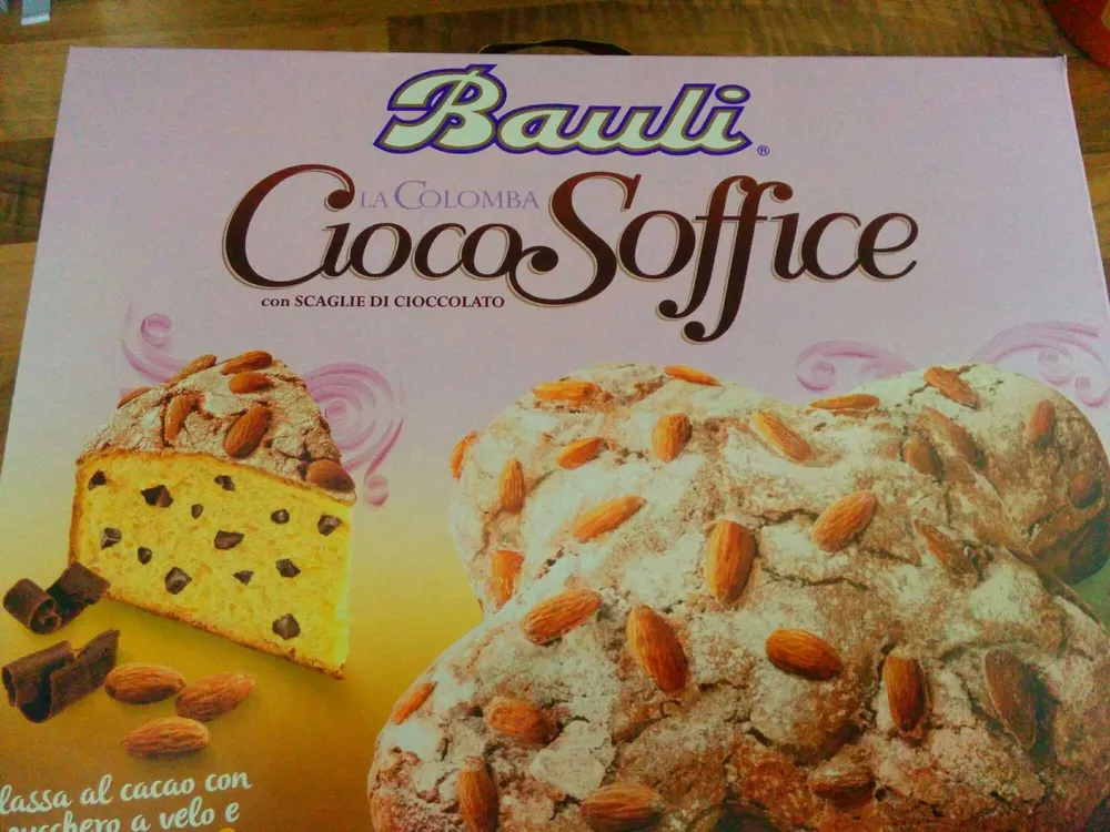 La colomba ciocco soffice