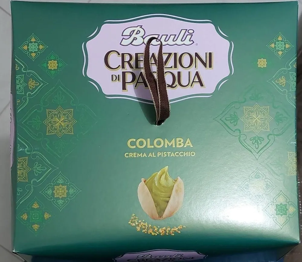 Colomba al pistacchio