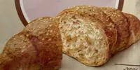 Croissant con zucchero di canna grezzo