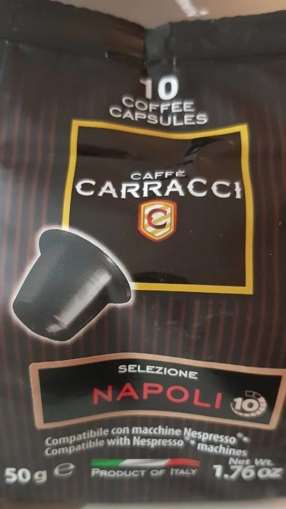 Sachet 10 capsules nespresso napoli