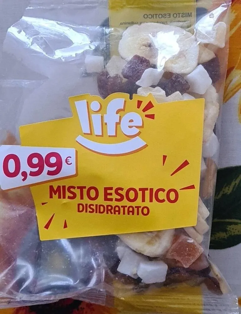 Misto esotico disidratato
