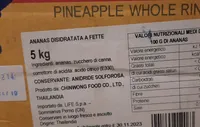 Ananas disidratata a fete