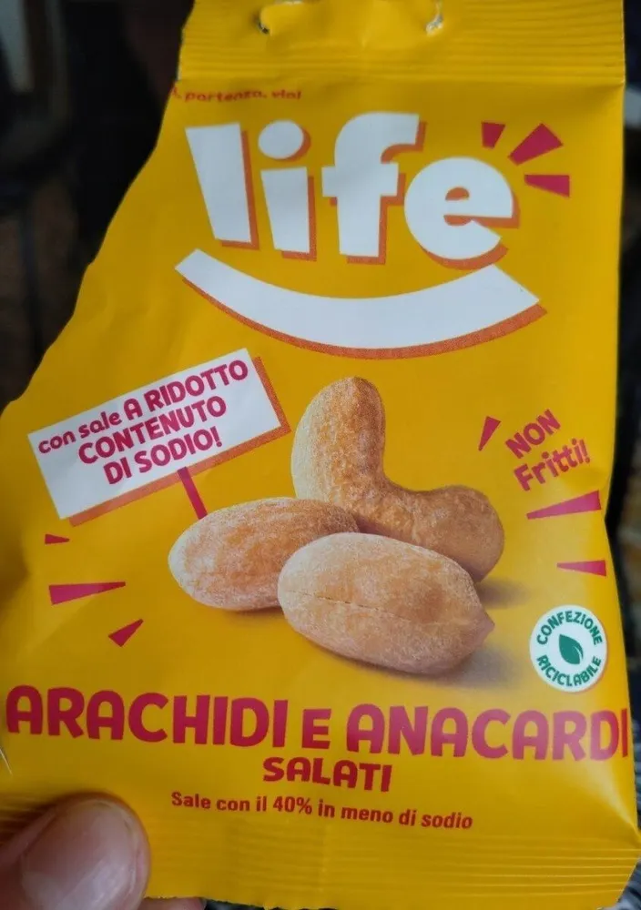 Arachidi e Anacardi salati