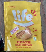 pistacchi salati con guscio