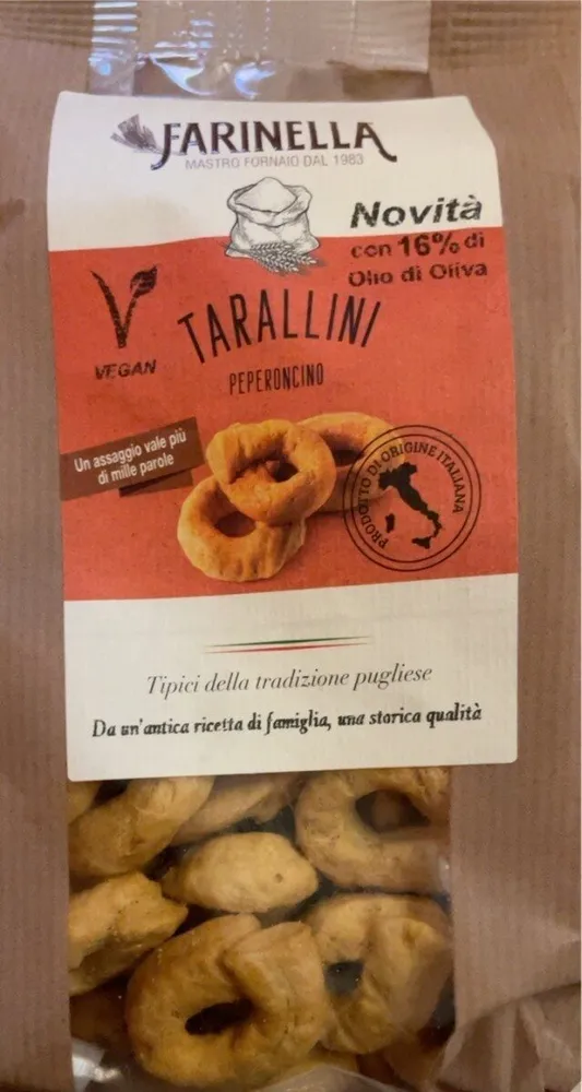 Tarallinini con peperoncino