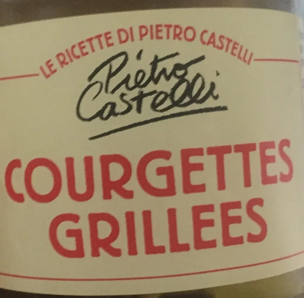 Courgettes grillees