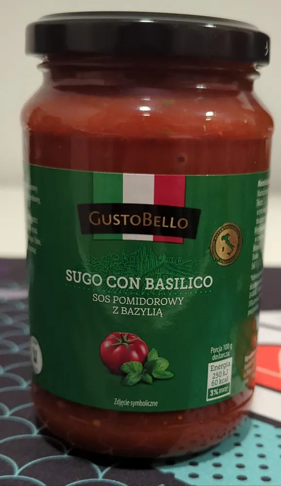 Sugo con basilico