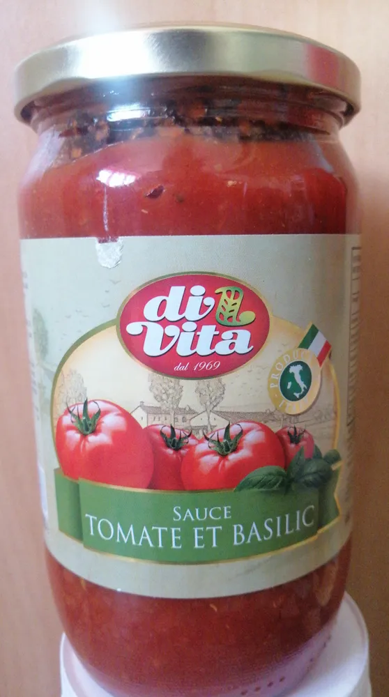Sauce Tomates et Basilic