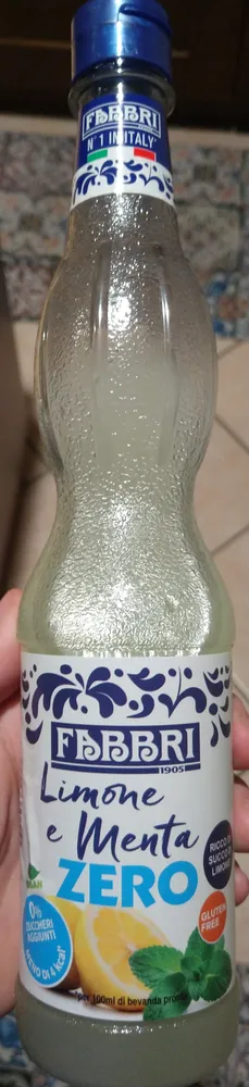 Limone e menta zero