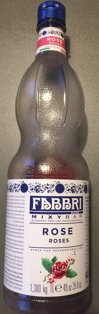 Sirop à la rose