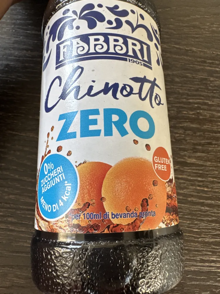 chinotto zero