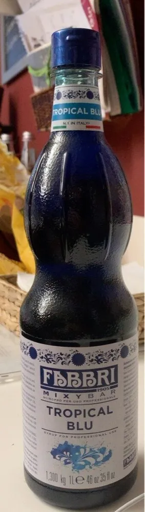 Sciroppo Tropical blu