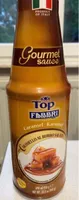 Topping caramel