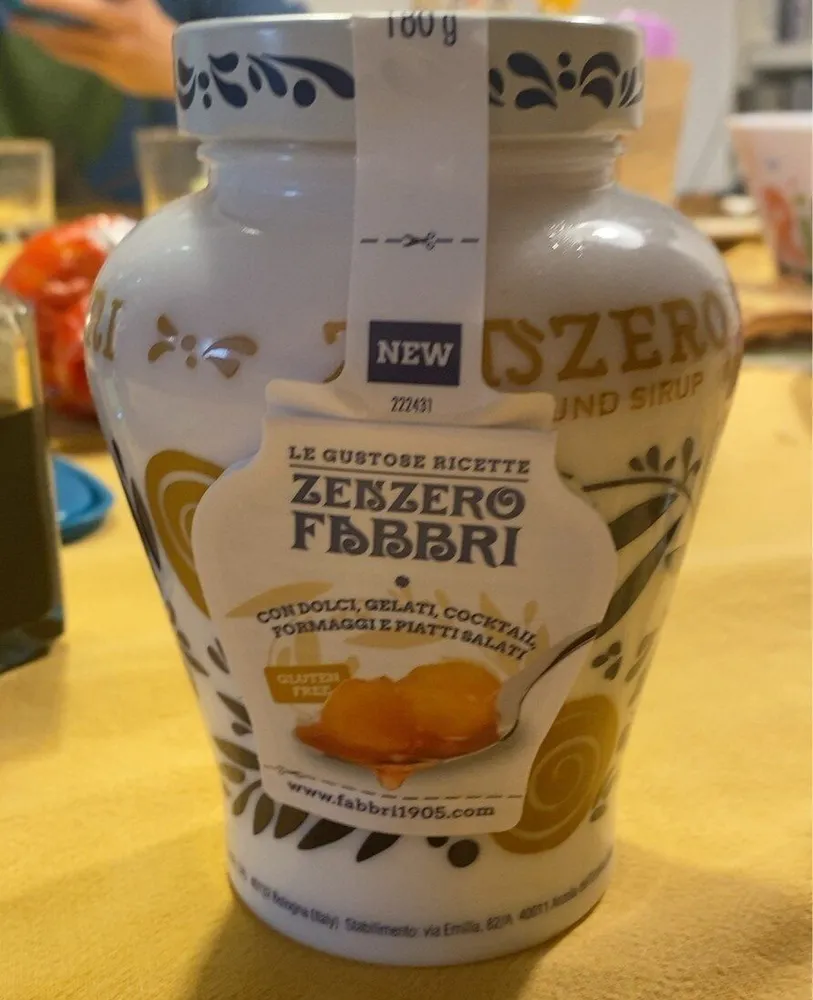 Zenzero Candito in sciroppo