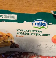 Yogurt intero allo strudel