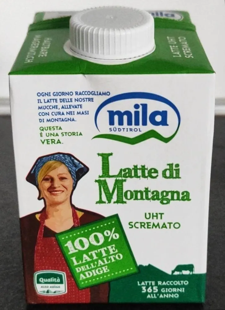 Latte di Montagna UHT scremato
