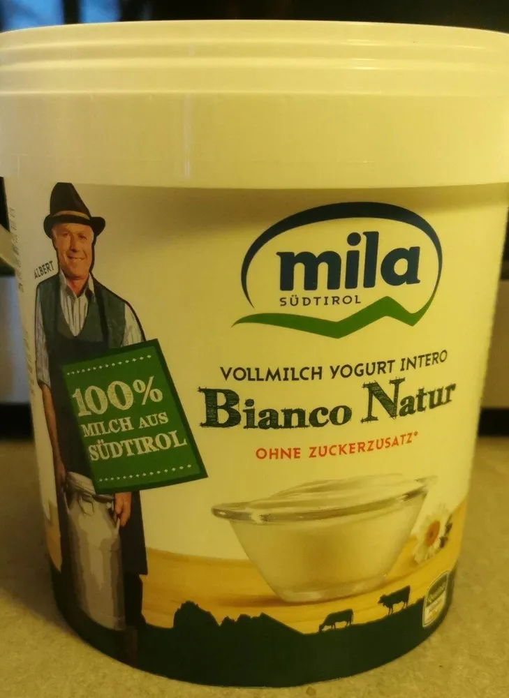 Yogurt bianco natural