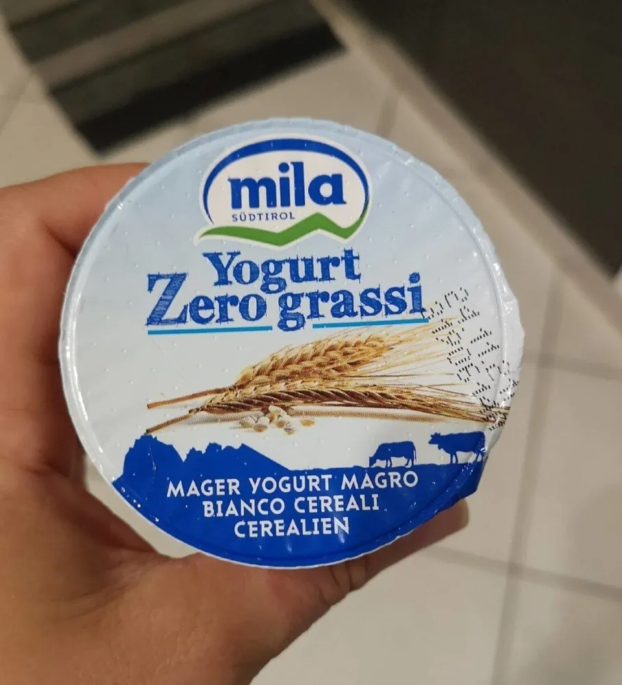 yogurt zero grassi bianco cereali