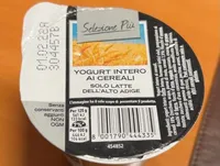 Yogurt intero ai cereali
