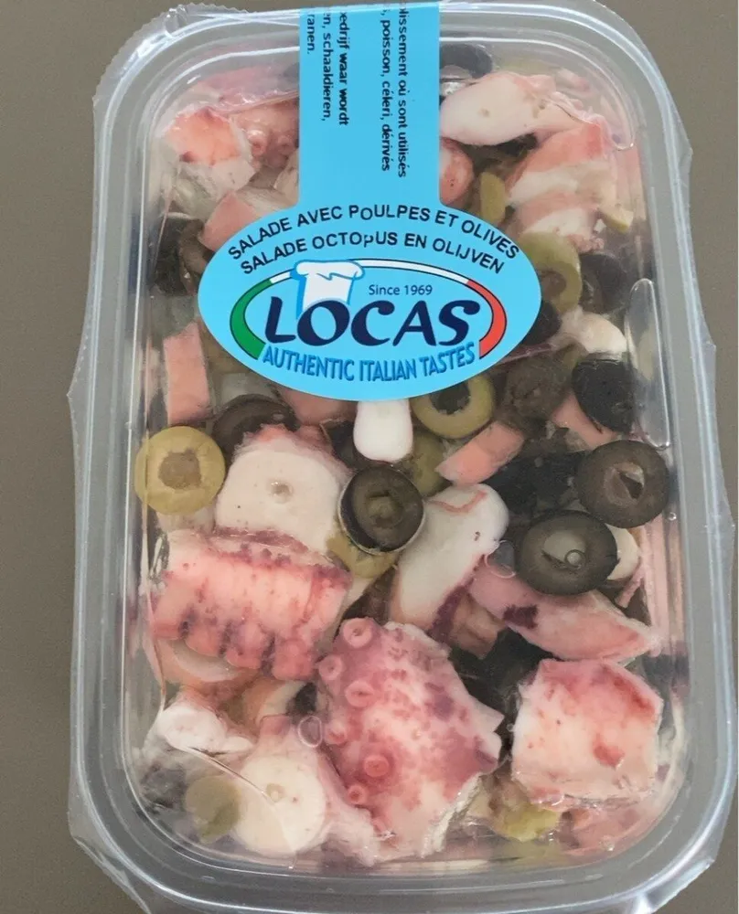 Salade de poulpes et olives