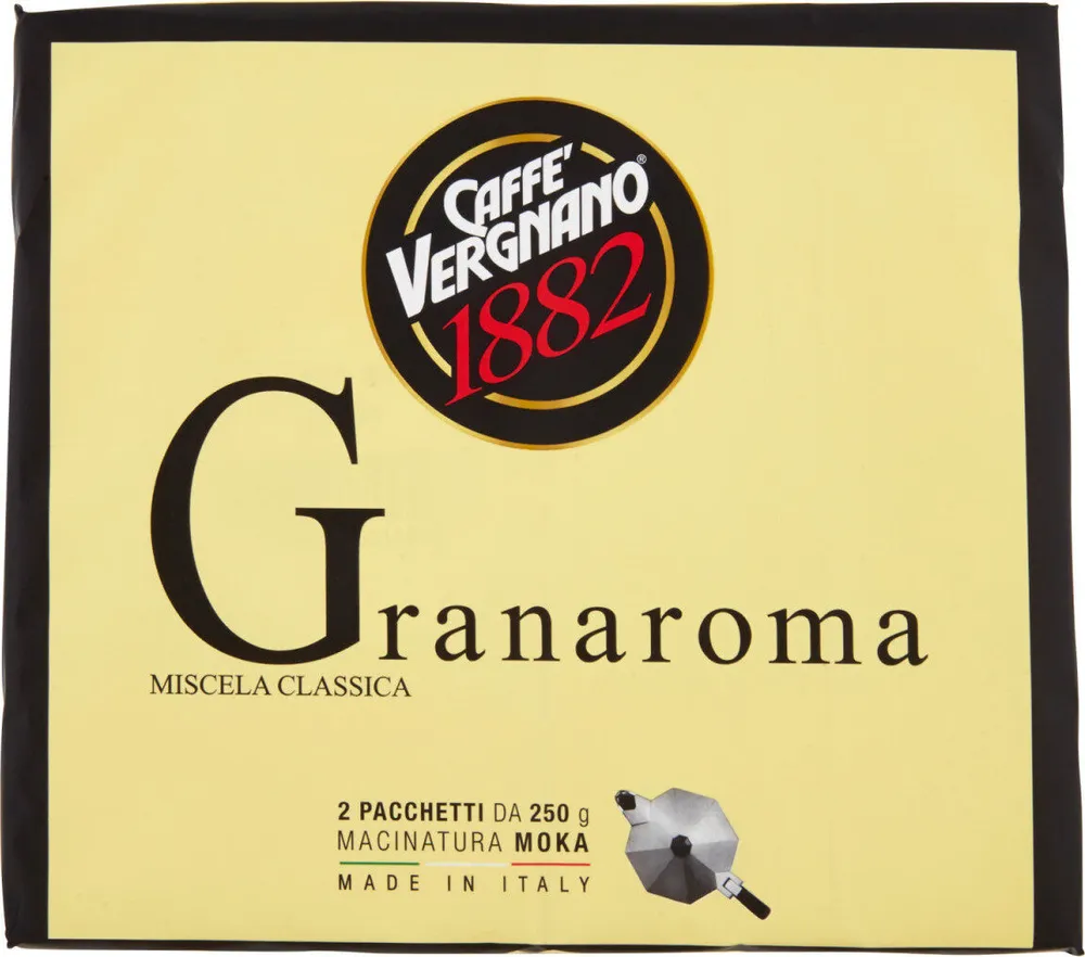 Granaroma miscela classica macinatura moka