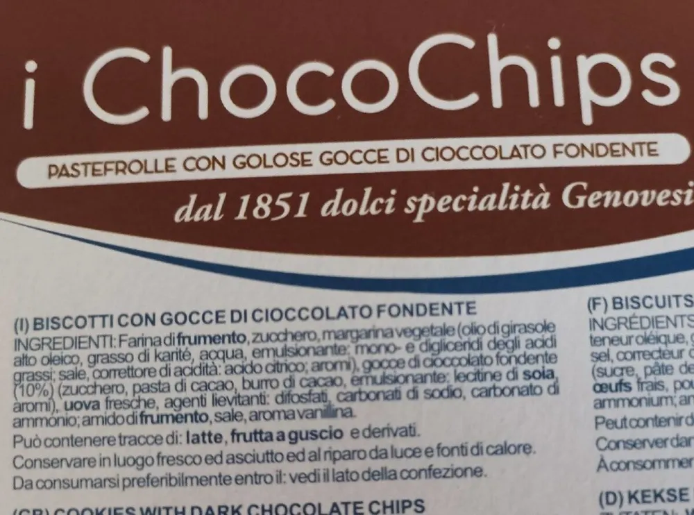 I Choco chips