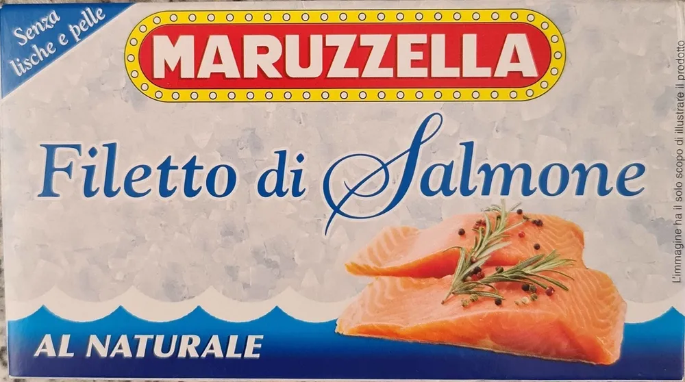Filetto di salmone al naturale