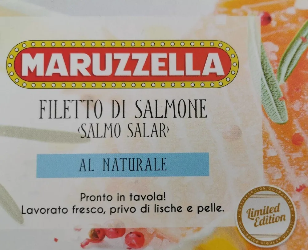 Filetti di Salmone al naturale