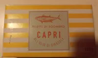 Filetti di sgombro grigliati all'olio di girasole
