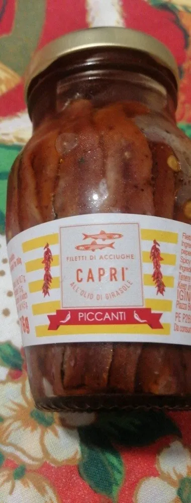 filetti di acciughe
