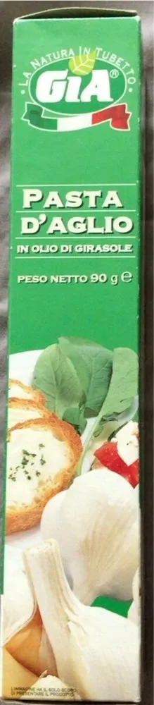 Pasta d’aglio in olio di girasole