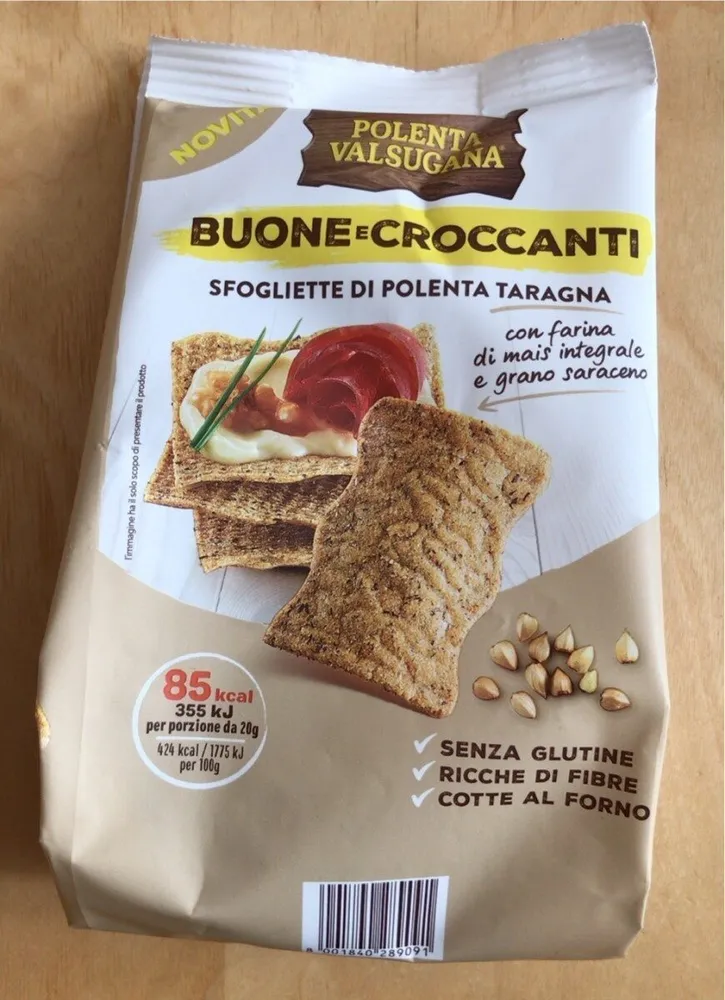 Sfogliette di polenta taragna