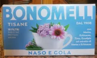 Bonomelli tisane Naso e Gola