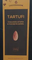 Tartufi cioccolato al latte e mandorla salata