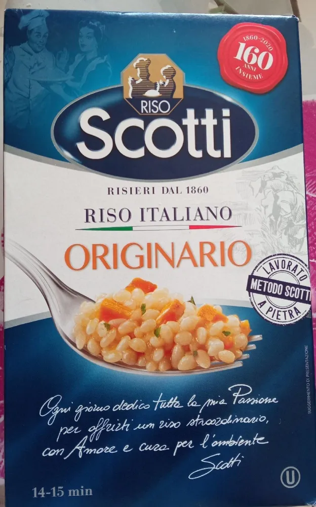 Riso italiano originario