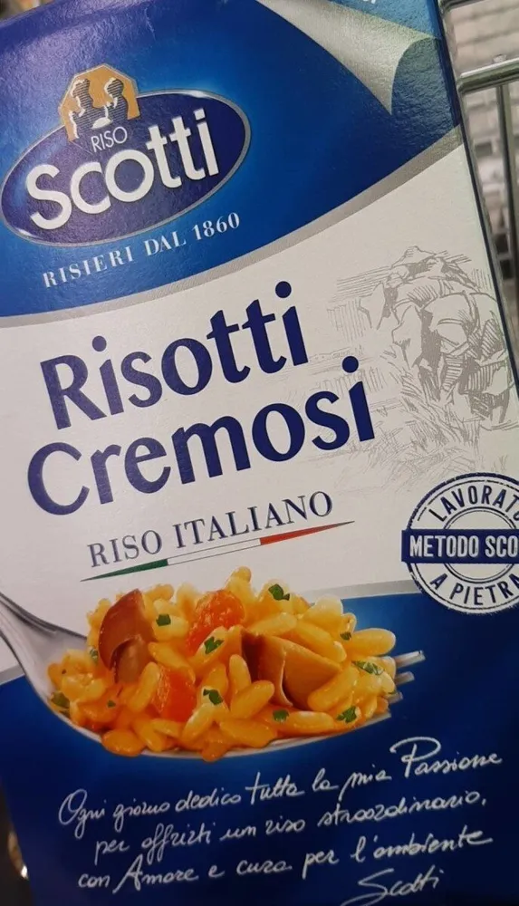 risotti cremosi scotti